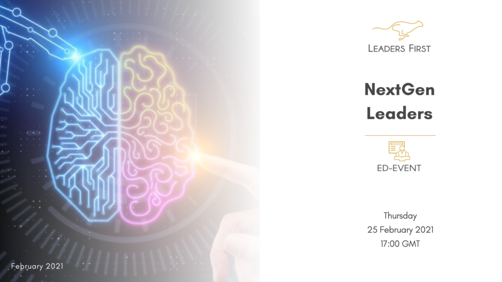 NextGen Leaders – key takeaways from our latest online ed-event